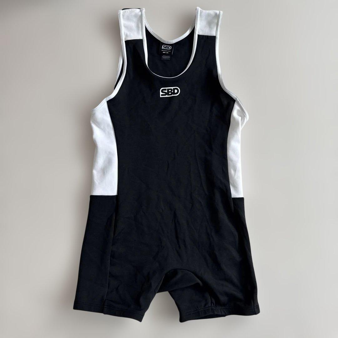 SBD 限定色 シングレット MEN 2XL ブラック・ホワイト SBD Apparel Japan