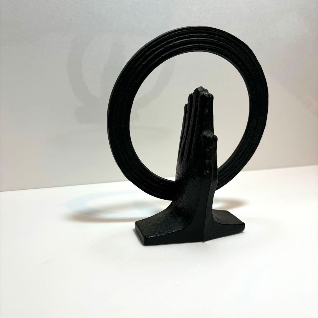 祈りの手と輪 プレイハンド ミッドセンチュリー japan vintage