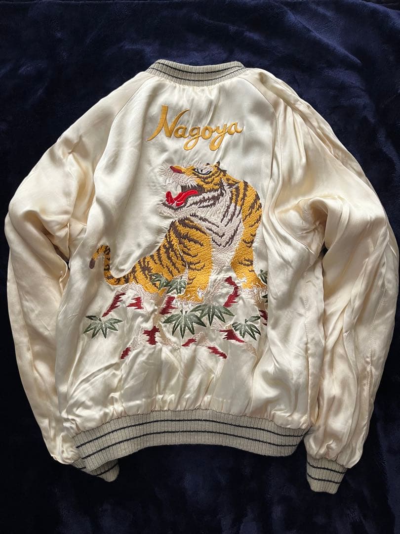 クロップドヘッズ　crowsコラボスカジャン　リバーシブル　クローズ