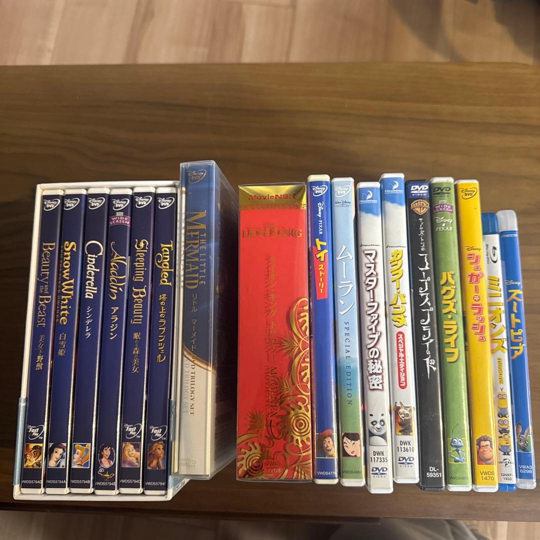 ライオンキング　リトルマーメイド　トリロジー　セット　ズートピア　他