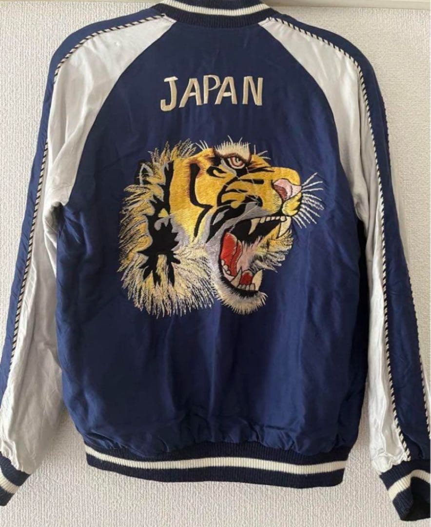 希少　BEAMS×東洋エンタープライズ / アセテート スカジャン TIGER