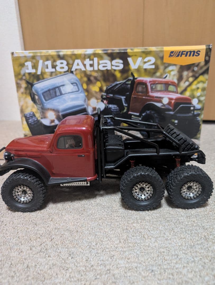 FMS Atlas 6x6 v2 6輪駆動RCクローラー