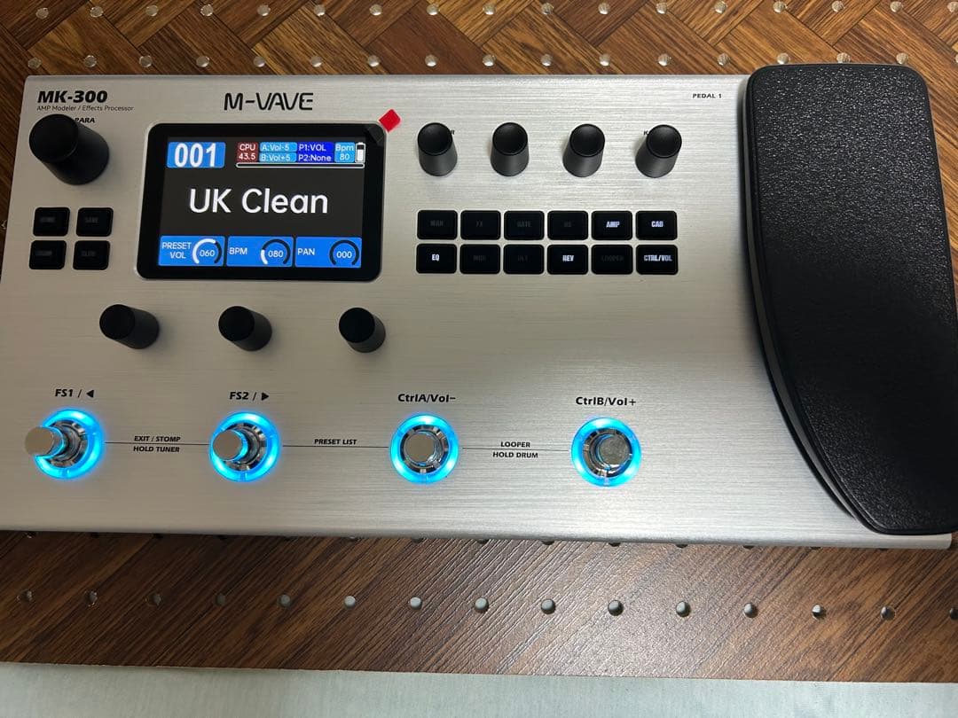 Ｍ-VAVE MK-300 マルチエフェクター