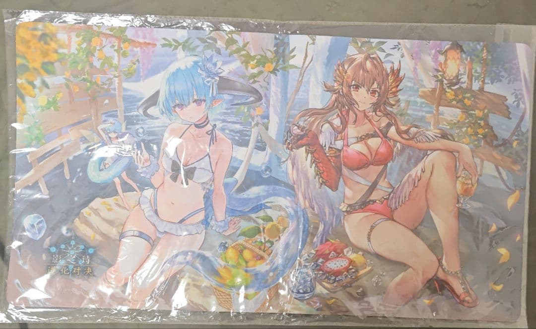シャドウバースエボルヴ　シーサイドメモリーズプレイマット 海外版