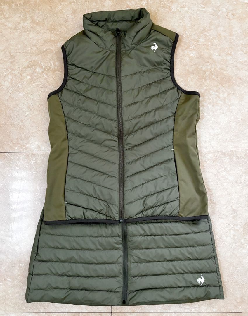 【美品】LE COQ SPORTIF ノースリーブベスト & スコート　Ｌ