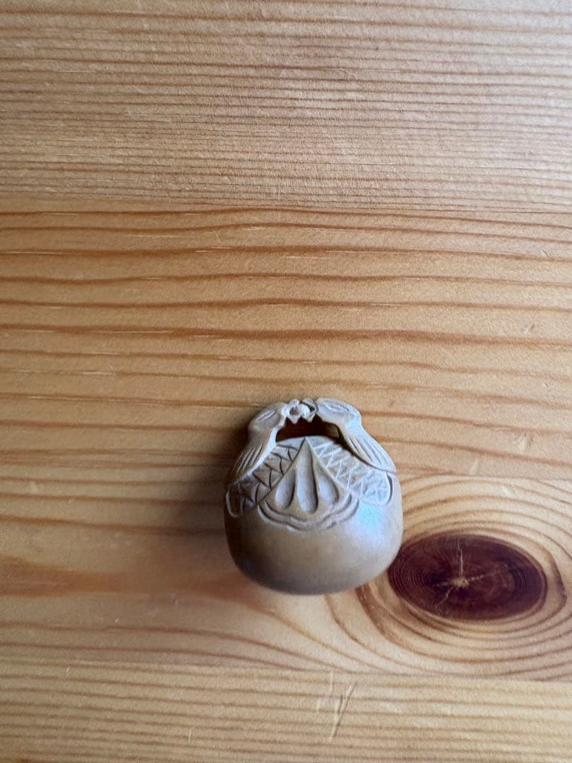 木魚　根付　希少品　アンティーク