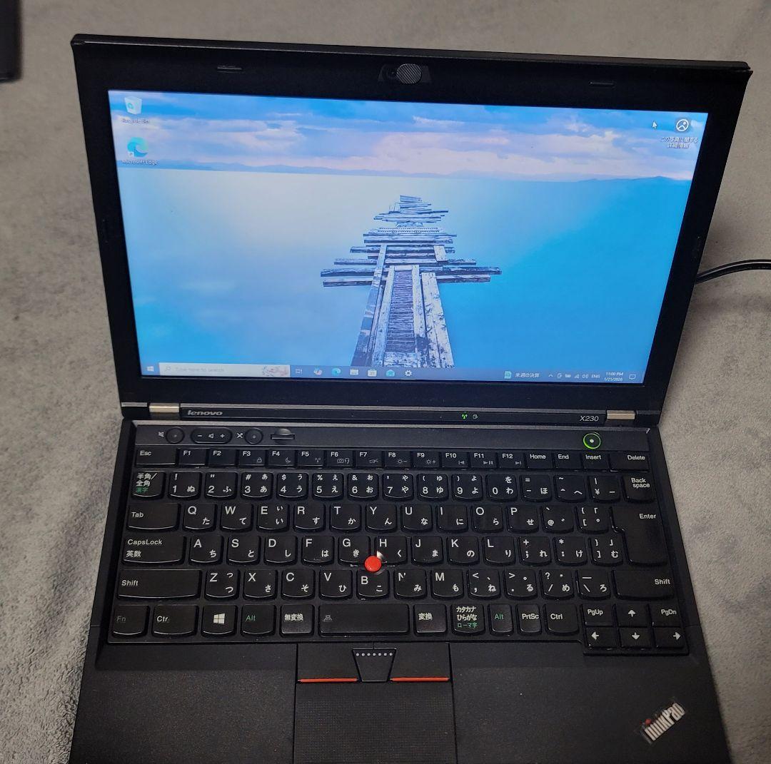 【専門メンテナンス済】Lenovo ThinkPad X230 i7 / SSD