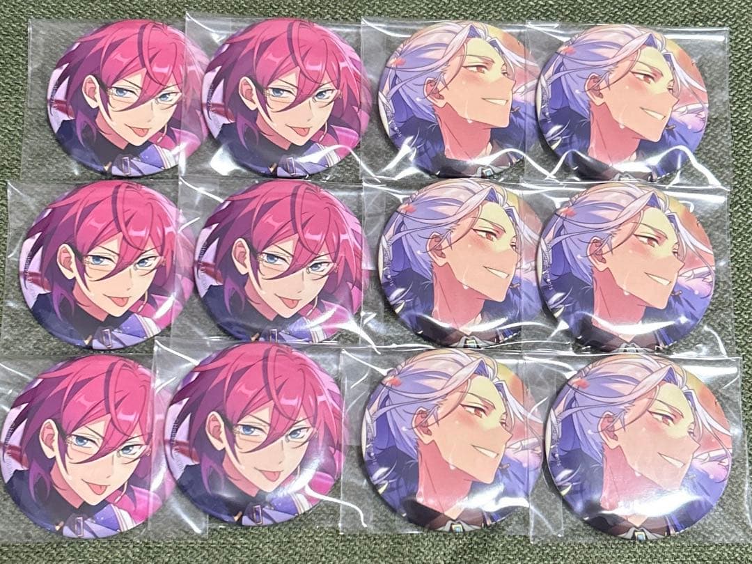 あんスタ 七種茨 乱凪砂 イベコレ 缶バッジ