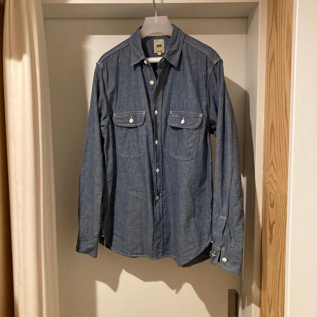 F.O.B FACTORY シャンブレー　ワークシャツ 3 未使用