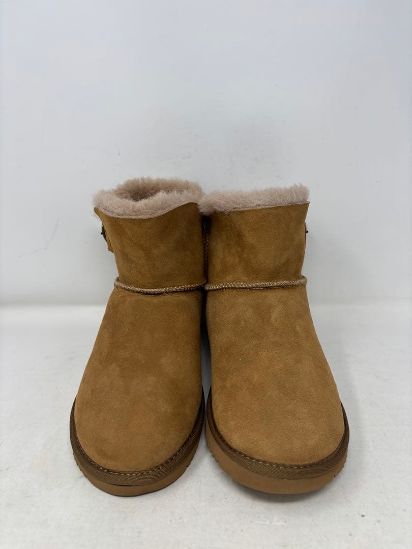 A1766 AKAISHI 寒さ和らぐ楽々ムートン ムートンブーツ