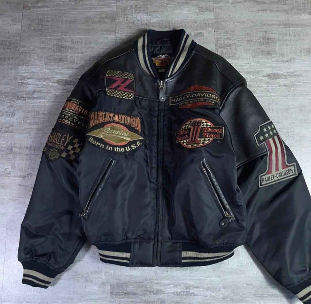 出品期間〜2\1 Harley-Davidson レザージャケット スタジャン