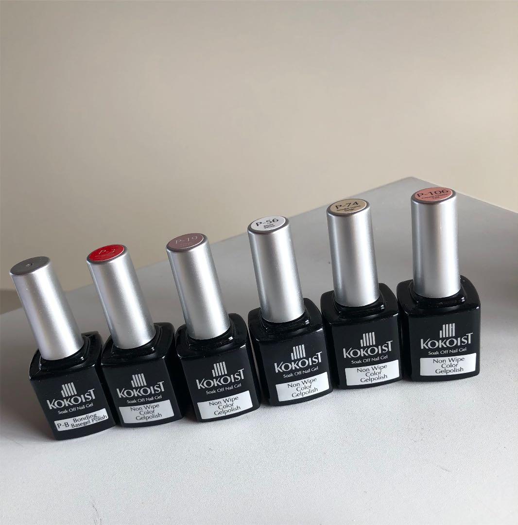ジェルネイル　kokoist ココイスト　ノンワイプカラージェルポリッシュ