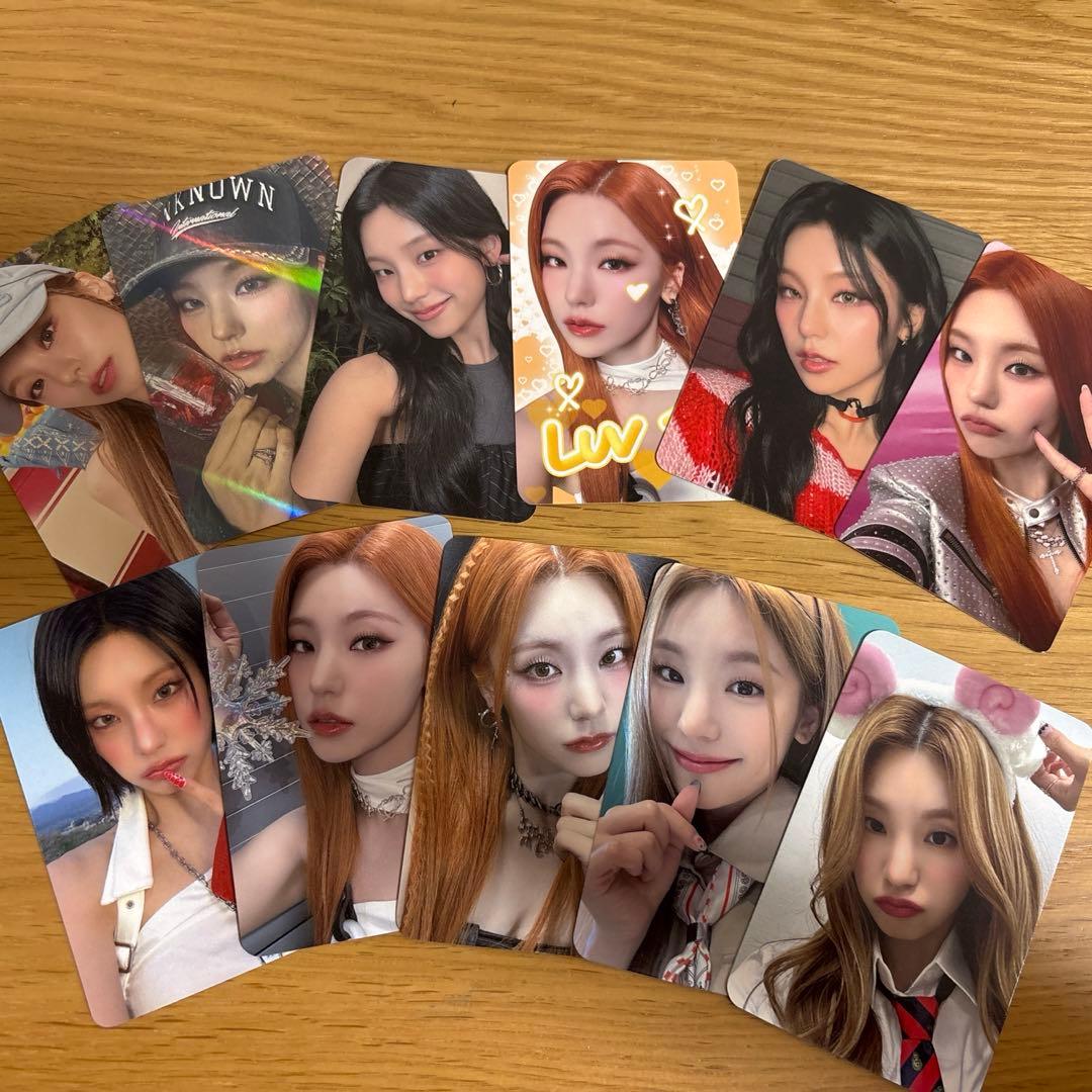 ITZY イェジ 特典トレカ セット everline star ITZY イェジ トレカ21枚セット - メルカリ