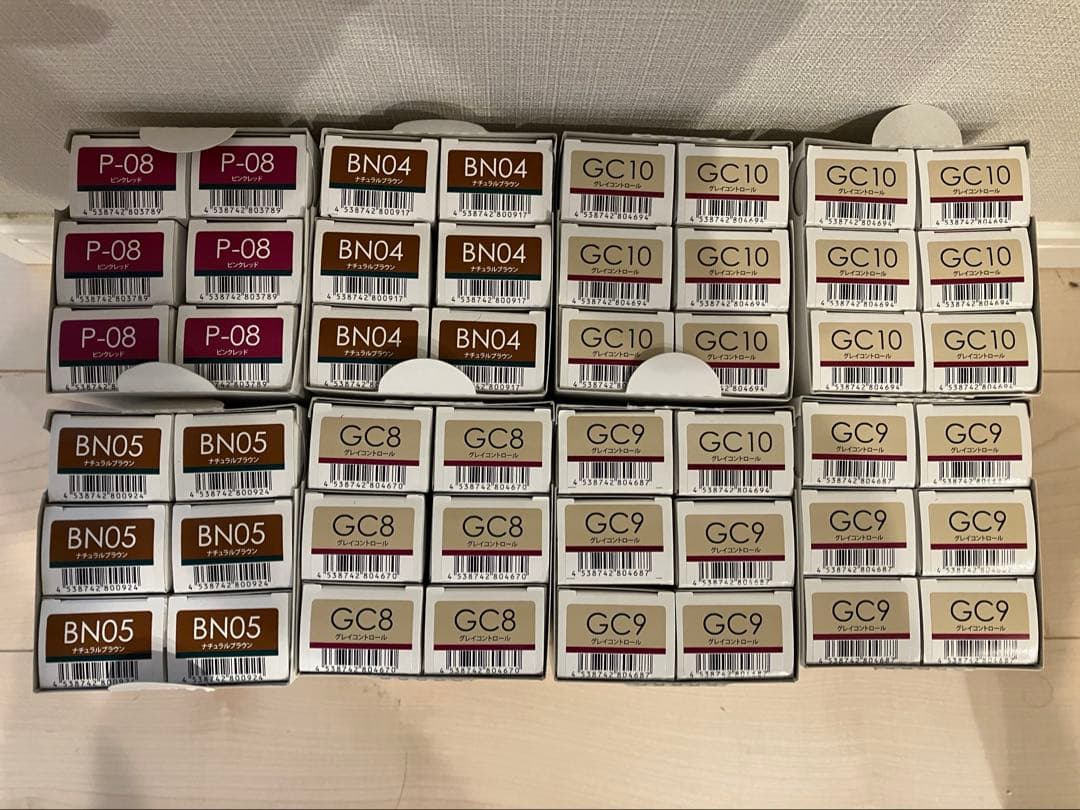 『ぽん様』未使用　サンコール　レアラカラー　48本 SUNCALL（サンコール） レアラカラー オキシ 100ml セット