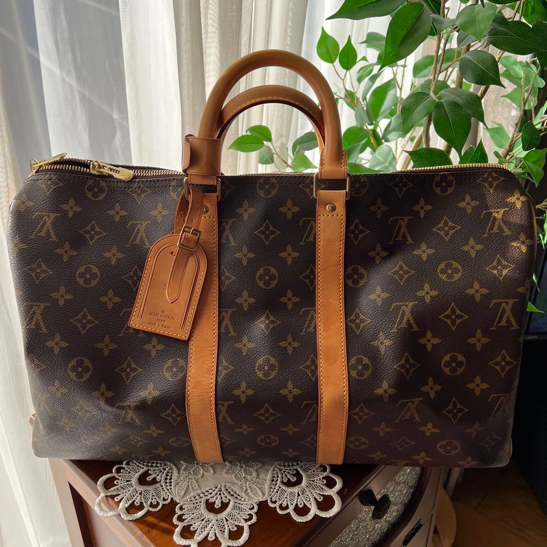 LOUIS VUITTON モノグラム キーポル45ボストンバッグ M41428