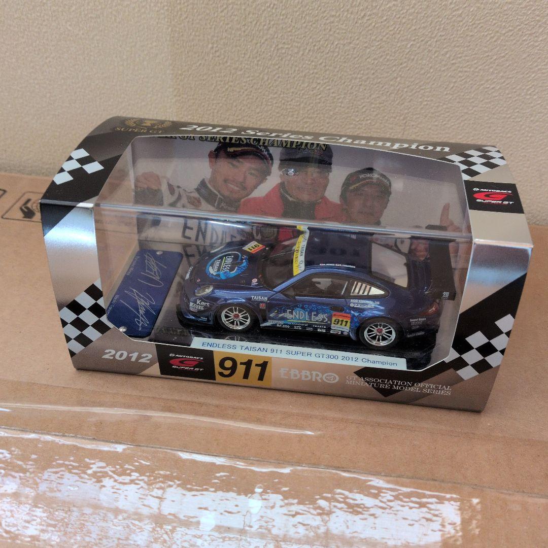 1/43 エブロ エンドレスタイサンポルシェ 2012年チャンピオン