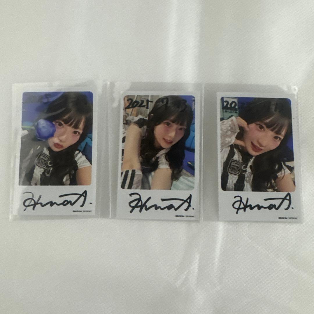 青木陽菜 BLUE TRIP 直筆サイン チェキ風フォトカード - メルカリ