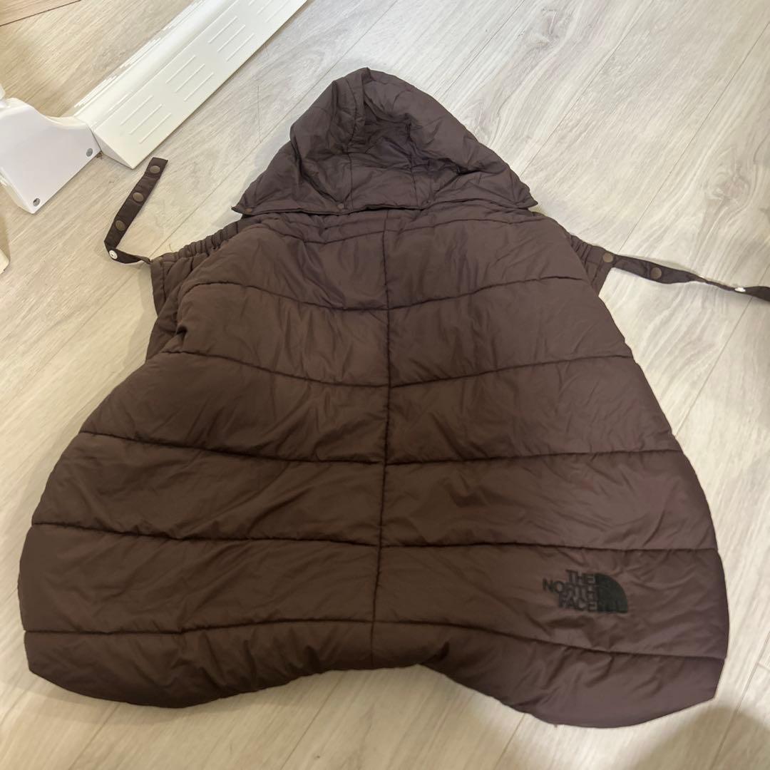 THE NORTH FACE シェルブランケット 抱っこ紐ケープ ブラウン