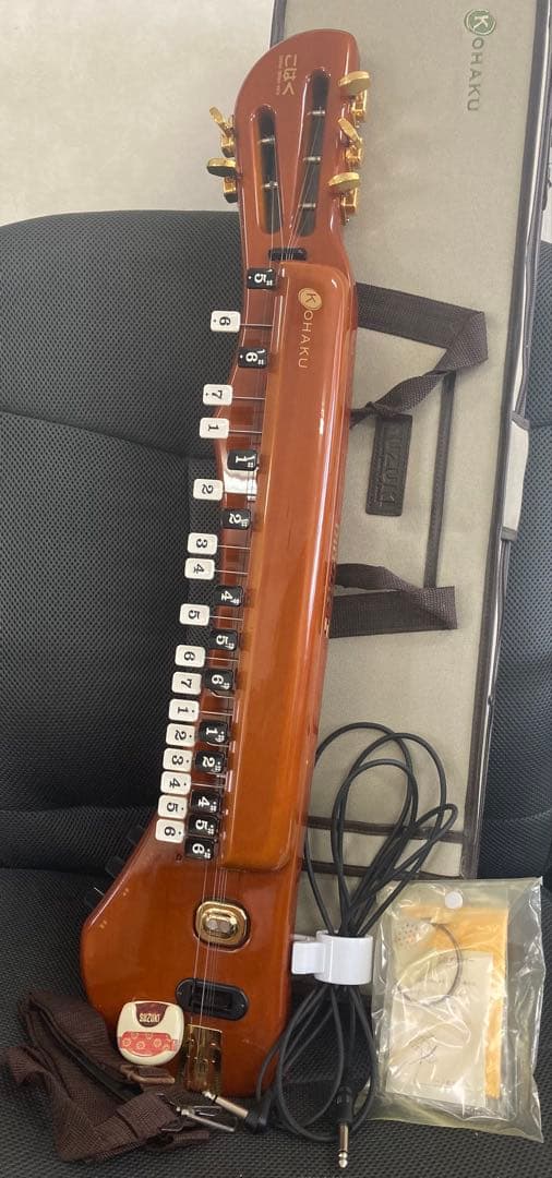 TH 電気大正琴 こはく ソプラノ SUZUKI スズキ