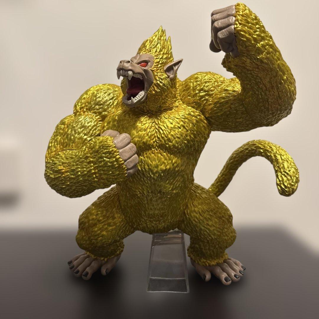 一番くじ　黄金大猿　孫悟空　フィギュア　ドラゴンボール　GT 大猿　超サイヤ人 ドラゴンボール」黄金の大猿悟空がラストワン賞！“一番くじ”発売