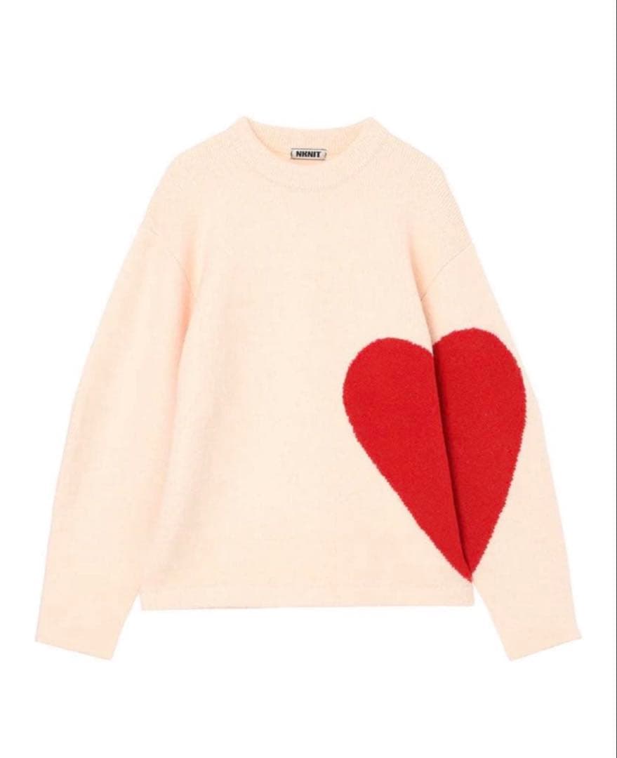 NKNIT ハート セーター　ニット
