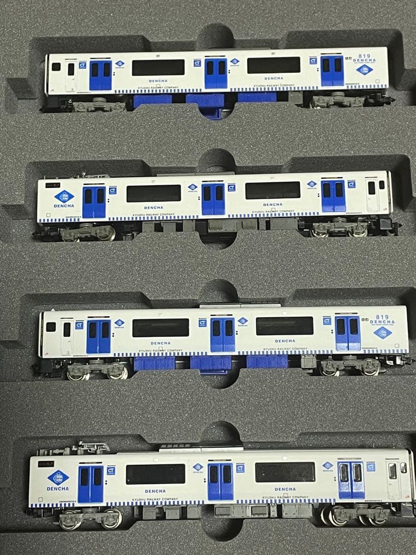 鉄道コレクション JR九州 BEC819系 DENCHA 4輌編成 改造美品