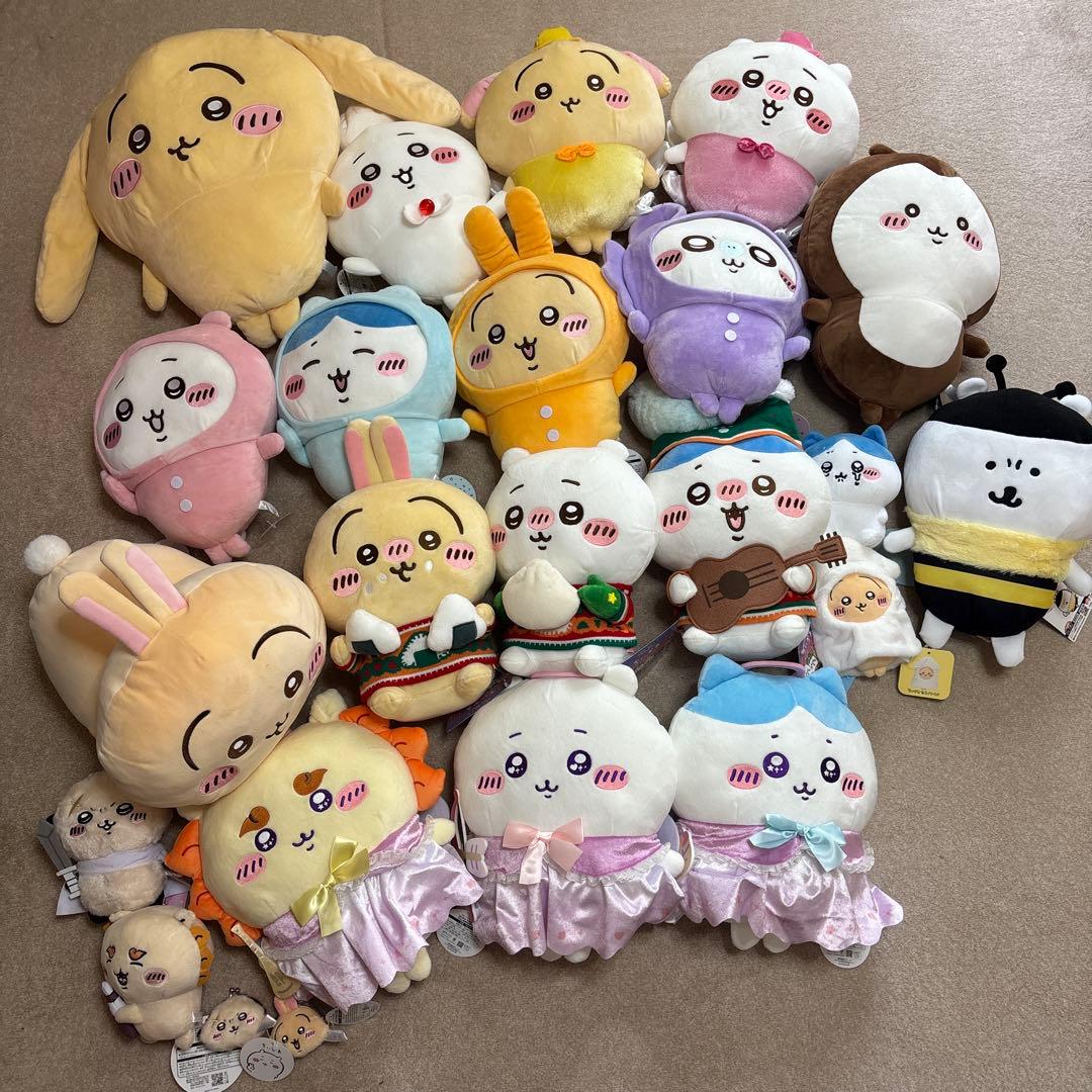 ちいかわ　ぬいぐるみ　まとめ売り　うさぎ　ハチワレ
