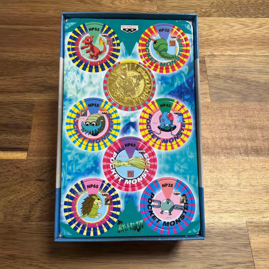 ポケモン バトルチップNEO レア 金 ピカチュウ チップ バンプレスト 当時物