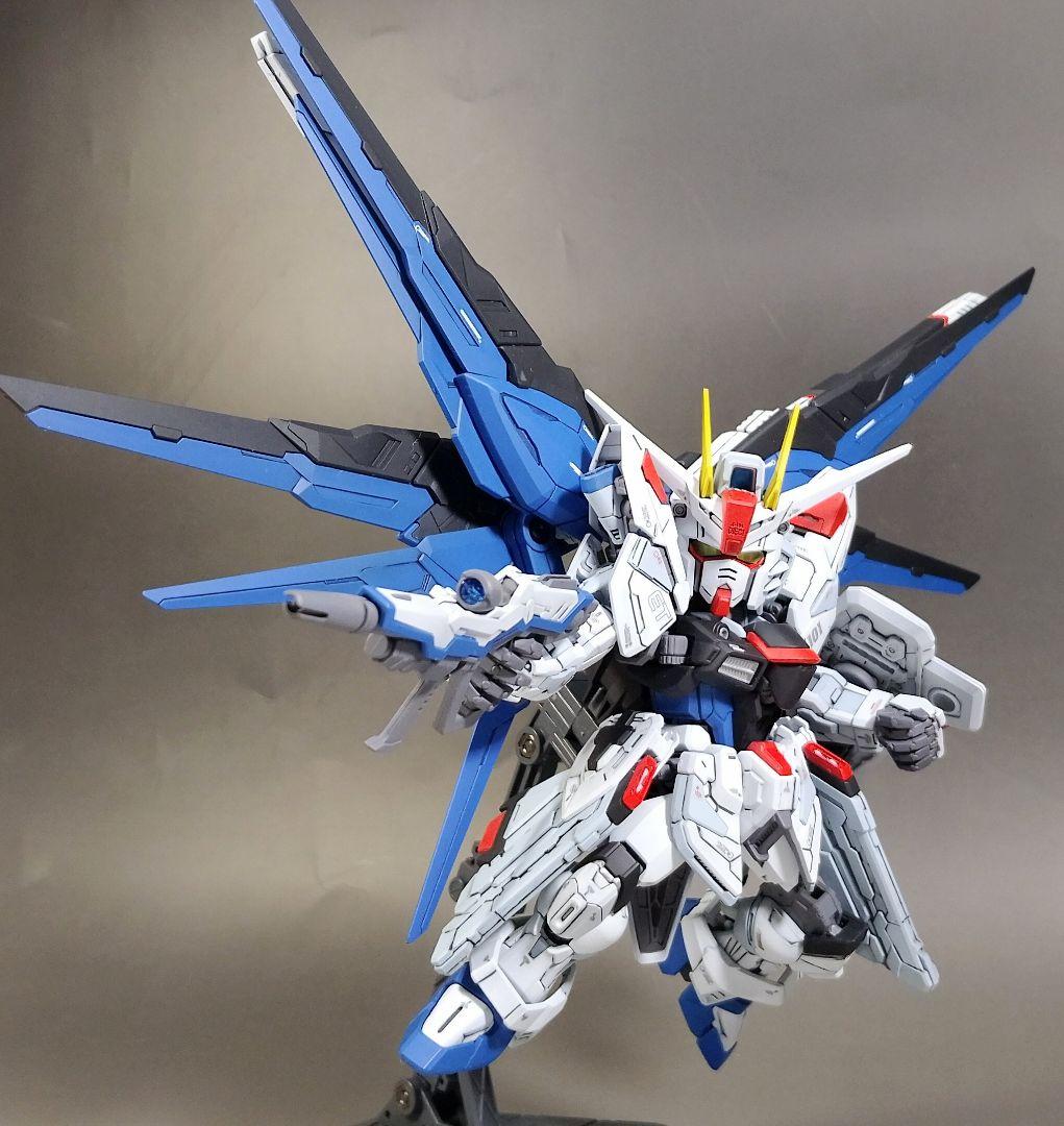 MGSD フリーダムガンダム 改修 全塗装 完成品 キラ・ヤマト