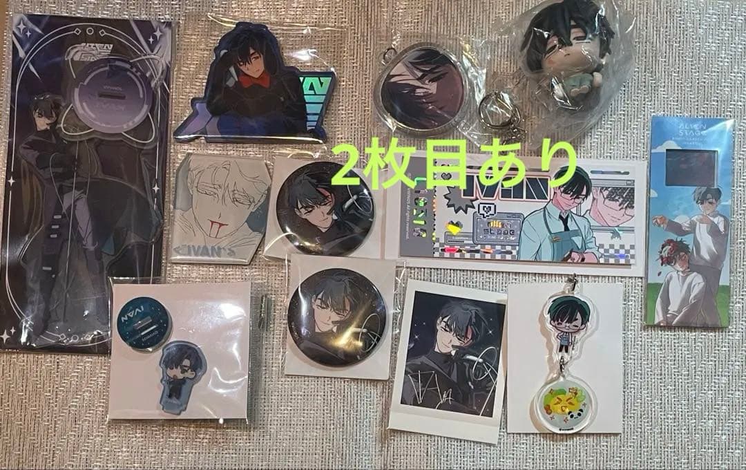 エイリアンステージ イヴァン ティル アクスタ フィギュア 箔押し マグネット