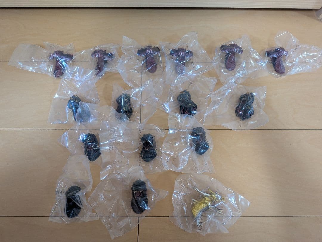 一番くじ ゴジラ モンスターヘッドマグネット まとめ売り