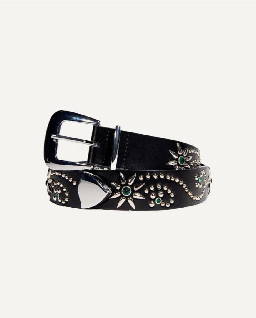 Western Rhinestone Belt ベルト　Coltmcr