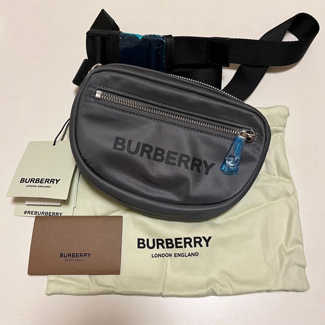 BURBERRY ボディバッグ チャコールグレー