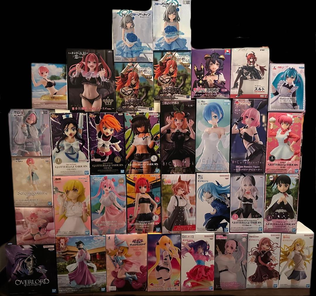 プライズフィギュア まとめ売り　34個