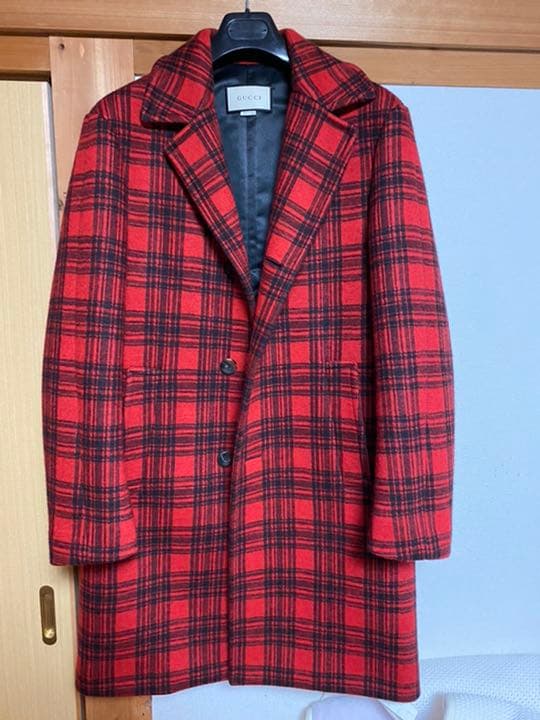 チェスターコート チェック