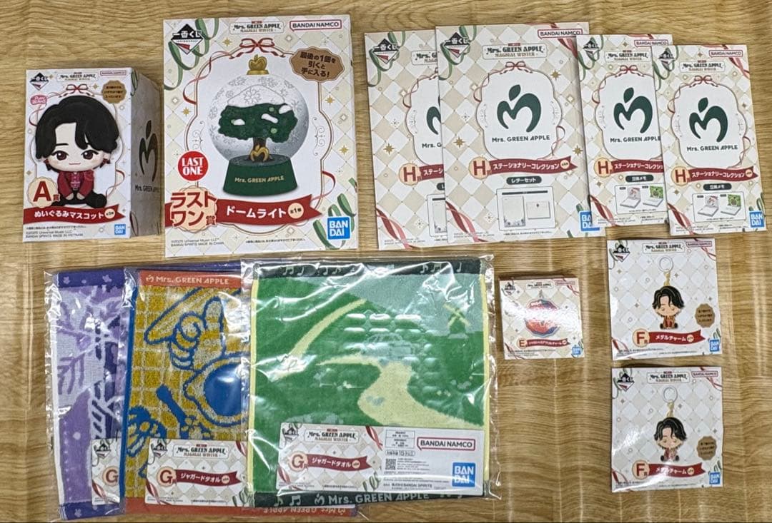 Mrs. GREEN APPLE 一番くじ ラストワン賞＋A賞　その他
