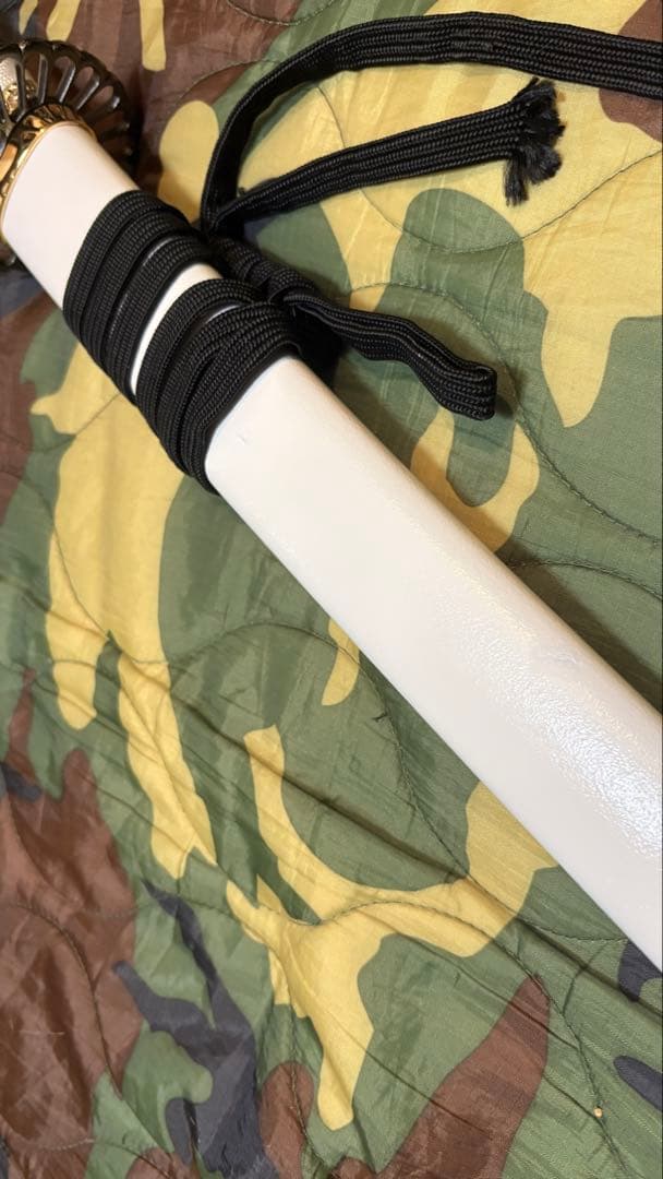 りゅうき様用 沖田総司拵 菊一文字宗則 白 箱付き - メルカリ