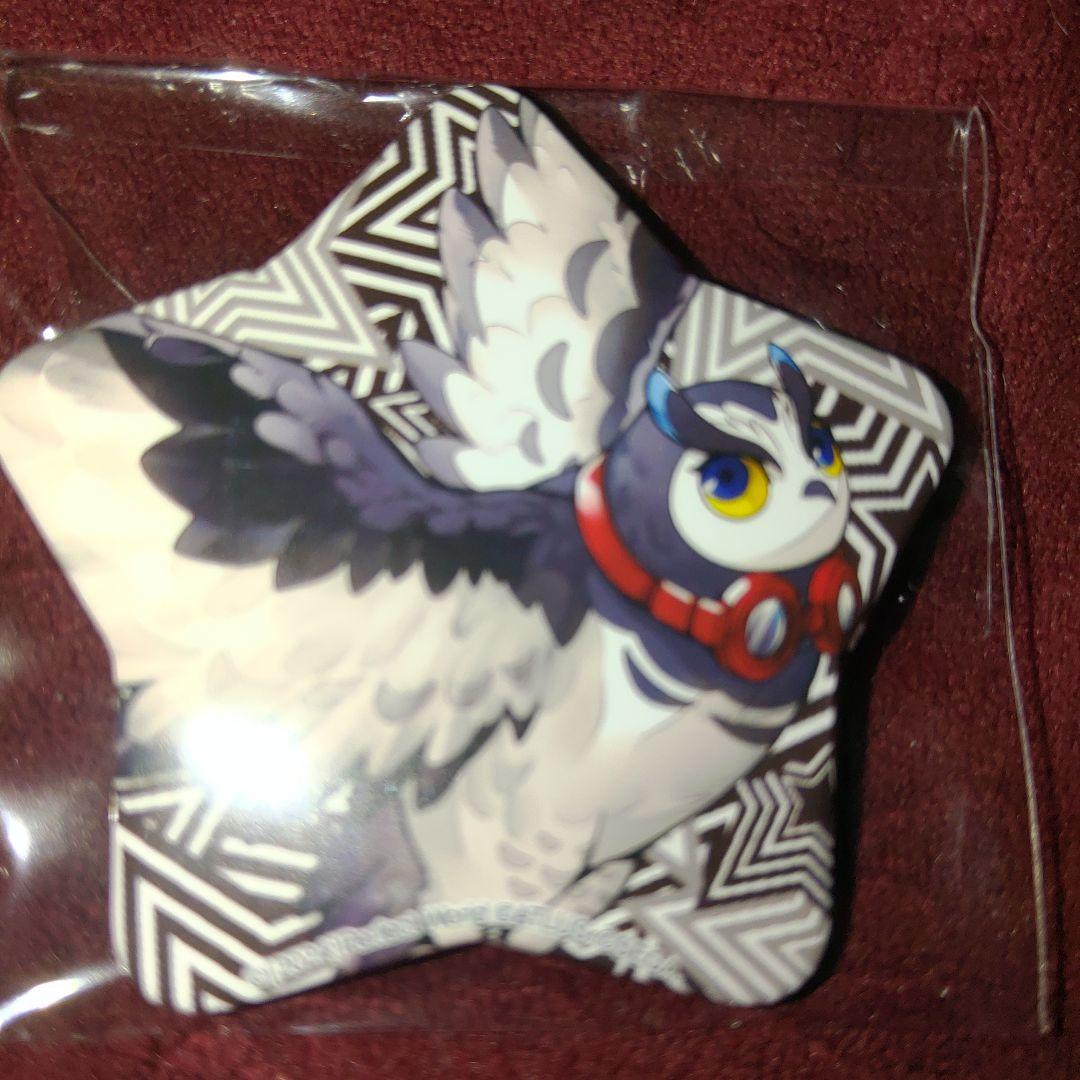 (2) ペルソナ5X 缶バッジ　アニマックスカフェ　ルフェル ペルソナ5 ザ・ロイヤル & The Phantom X カフェ 限定イラスト解禁!