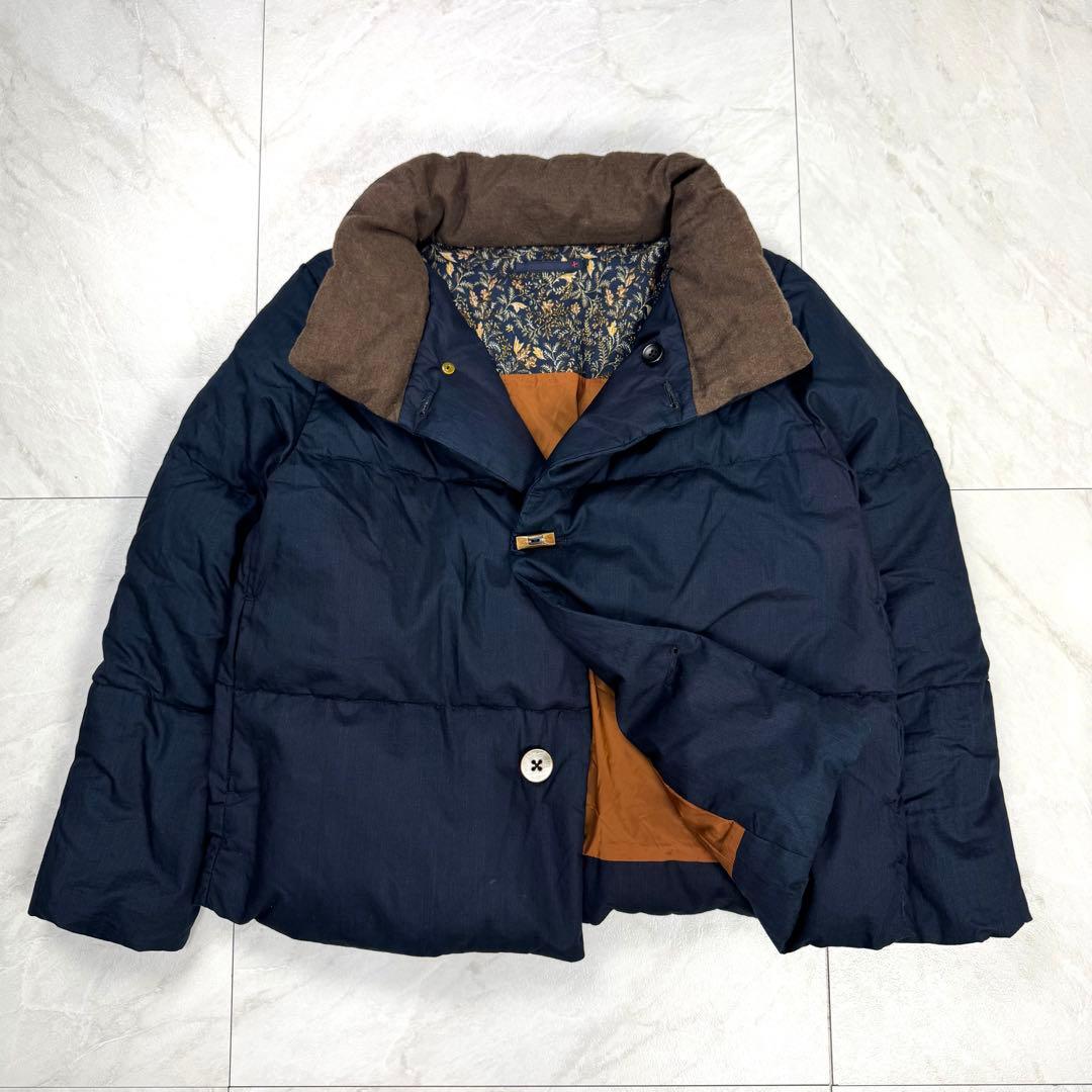 パラスパレス インディゴ コットン ダウンジャケット サイズ0 パラスパレス インディゴダウンジャケット - メルカリ