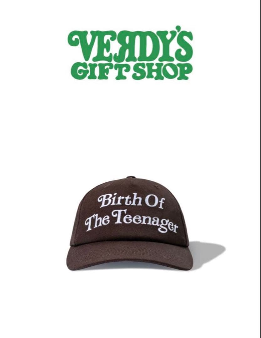 BoTT x VERDY VERDY cap brown 新品 VERDY】 VERDY × BoTTのフルラインナップが公開。 ティザー通り、VERDY