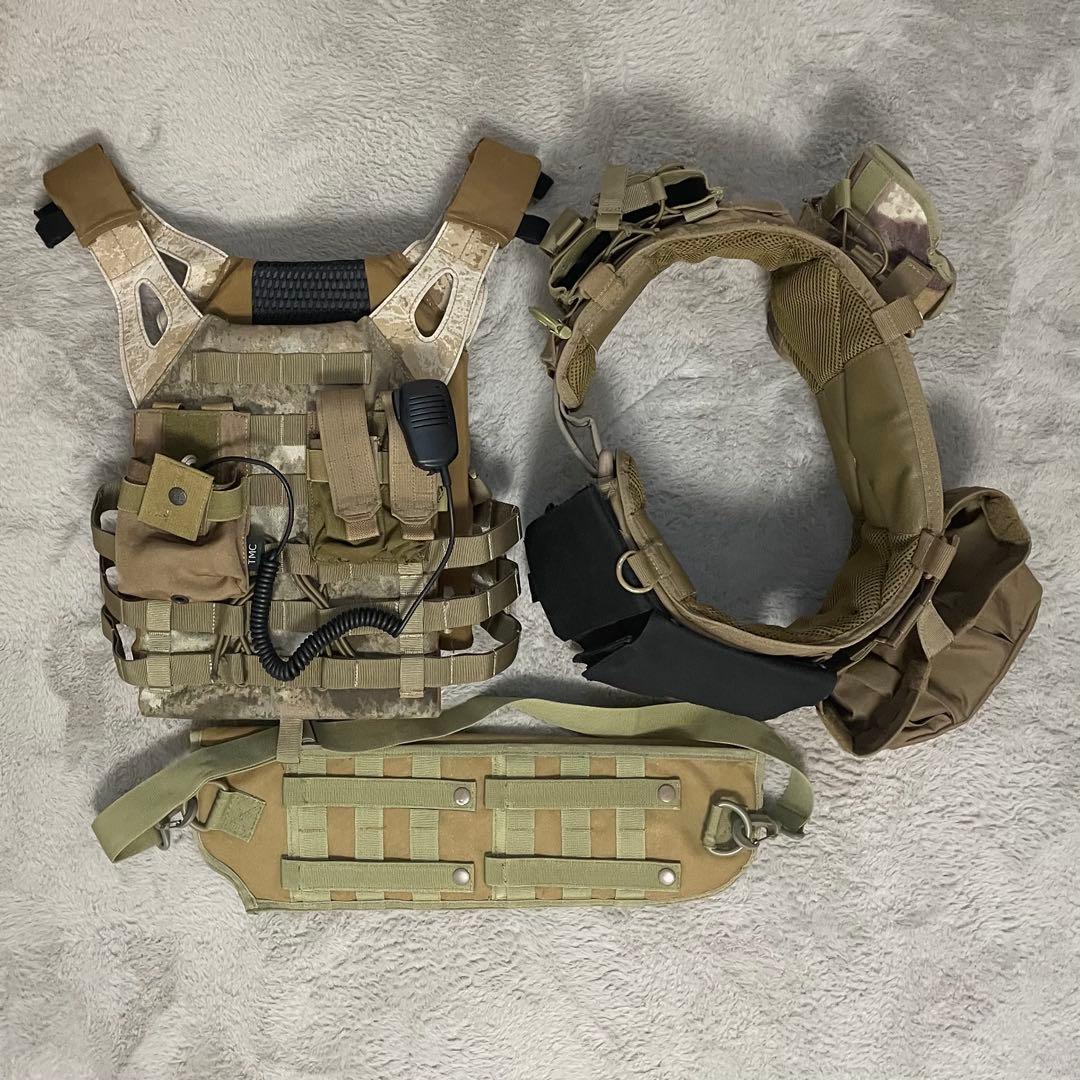 EmersonGear プレートキャリア＋バトルベルト、ポーチ他セット