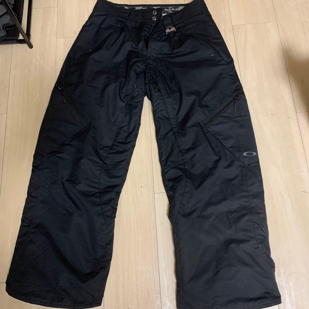 90s 00s OAKLEY ナイロンパンツ archive スキーパンツ 古着 90~00年代 OAKLEY オークリー スキー パンツ スキーウェア ネイビー