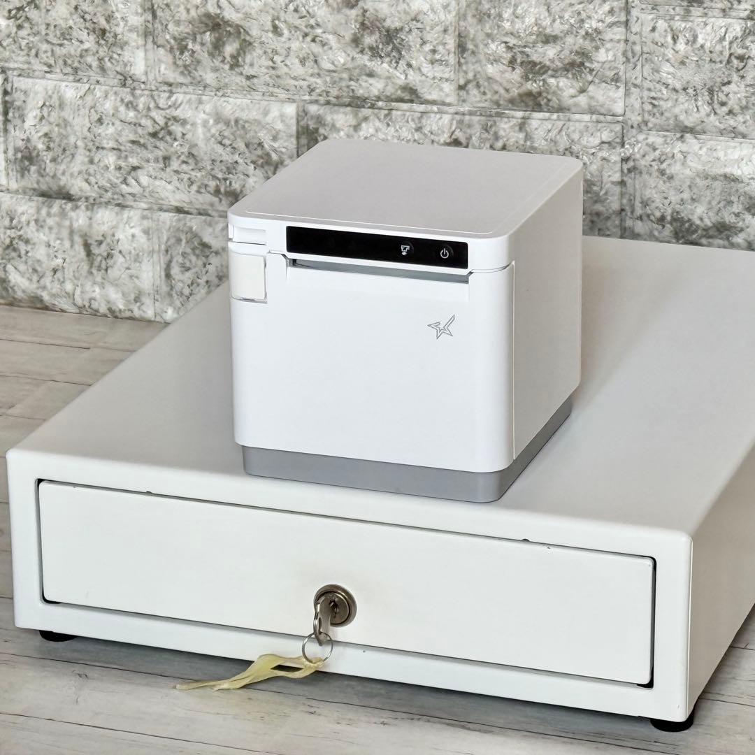 スター精密 「mc-Print3」エアレジ キャッシュドロアー付き
