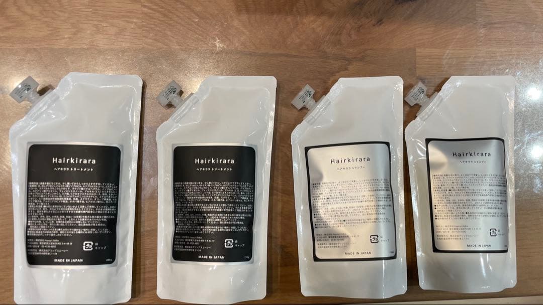 ヘアキララ　ヘアケア　まつ毛美容液セット　2回分