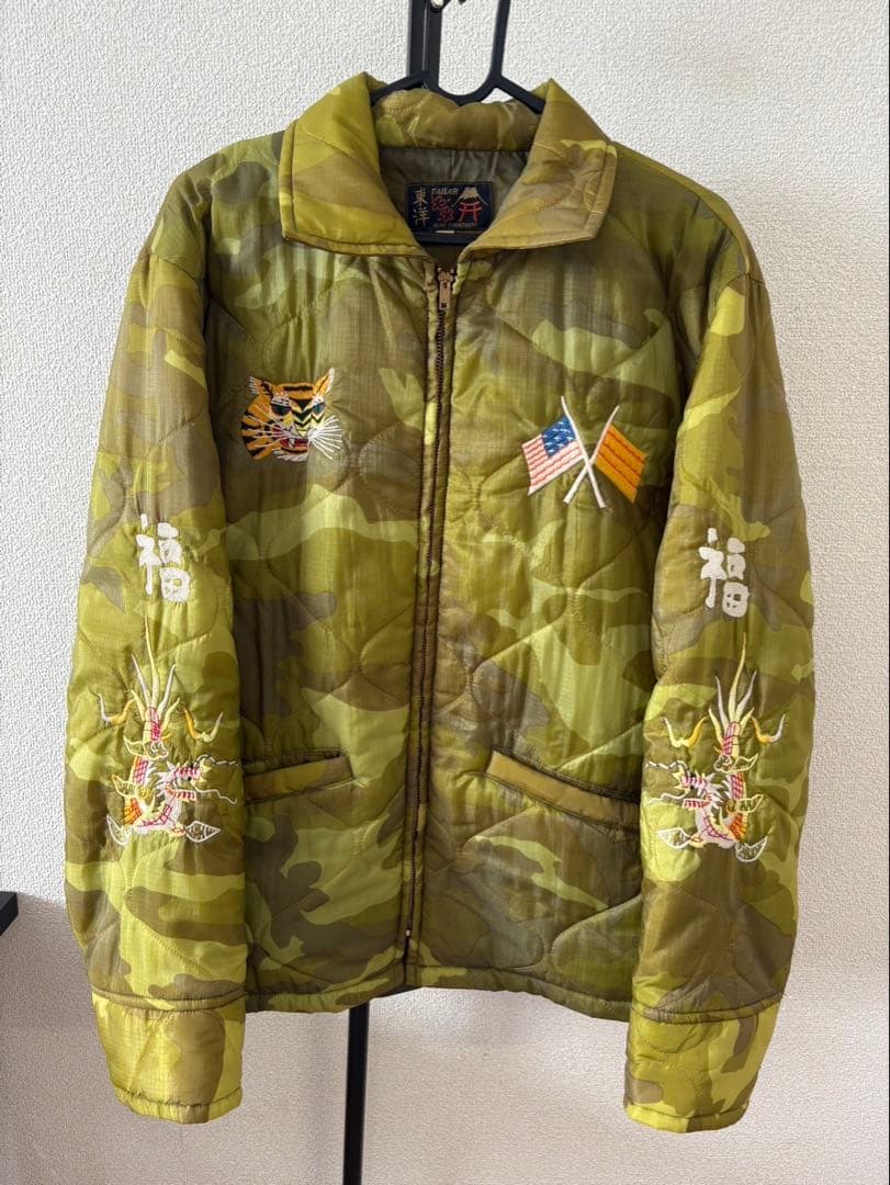 s340 テーラー東洋ベトジャン　ミリタリージャケット　東洋エンタープライズ M