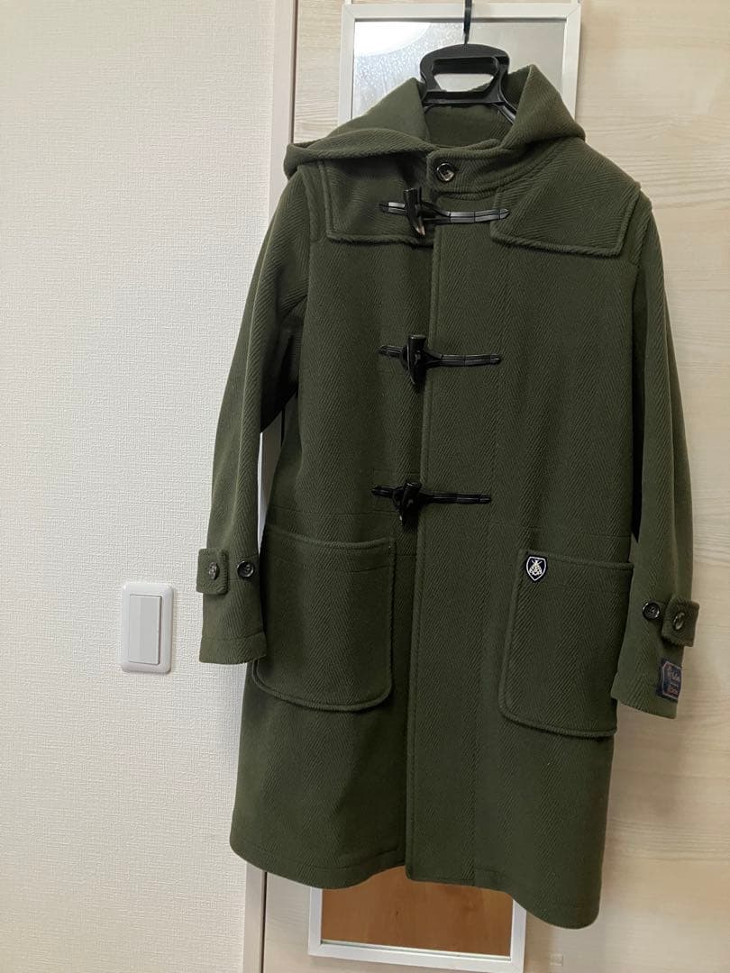 ORCIVALレディースフード付ダッフルコート　サイズＯ　(S〜M)