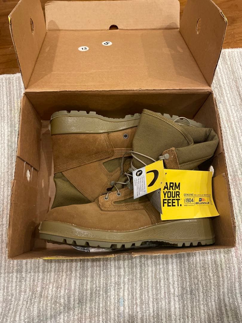 Belleville 米軍 USMC ブーツ 12W 未使用 タグ付き 箱あり Belleville USMC lite Belleville Combat Boot