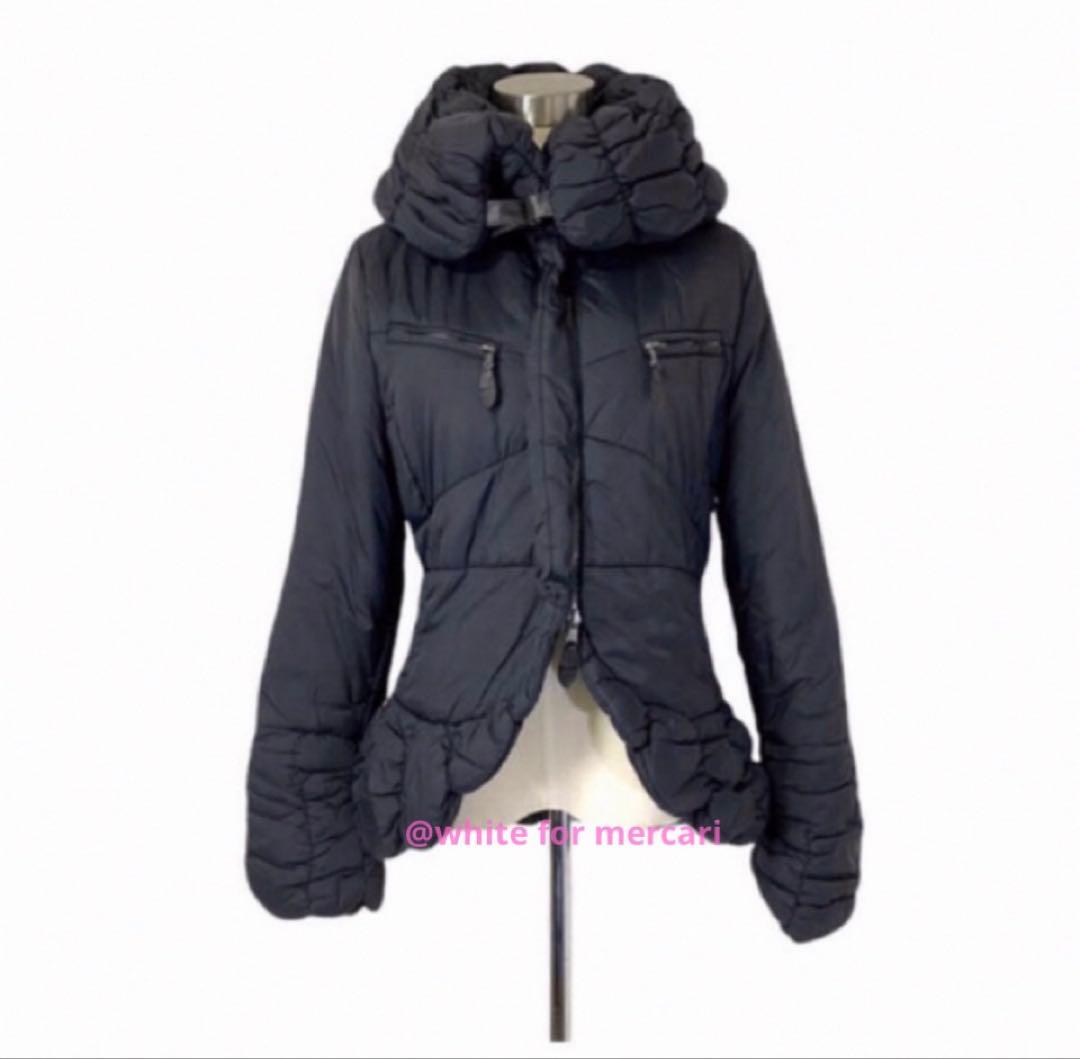 フランス ふかふかダウンジャケットプレゼント♡襟元アレンジ4way