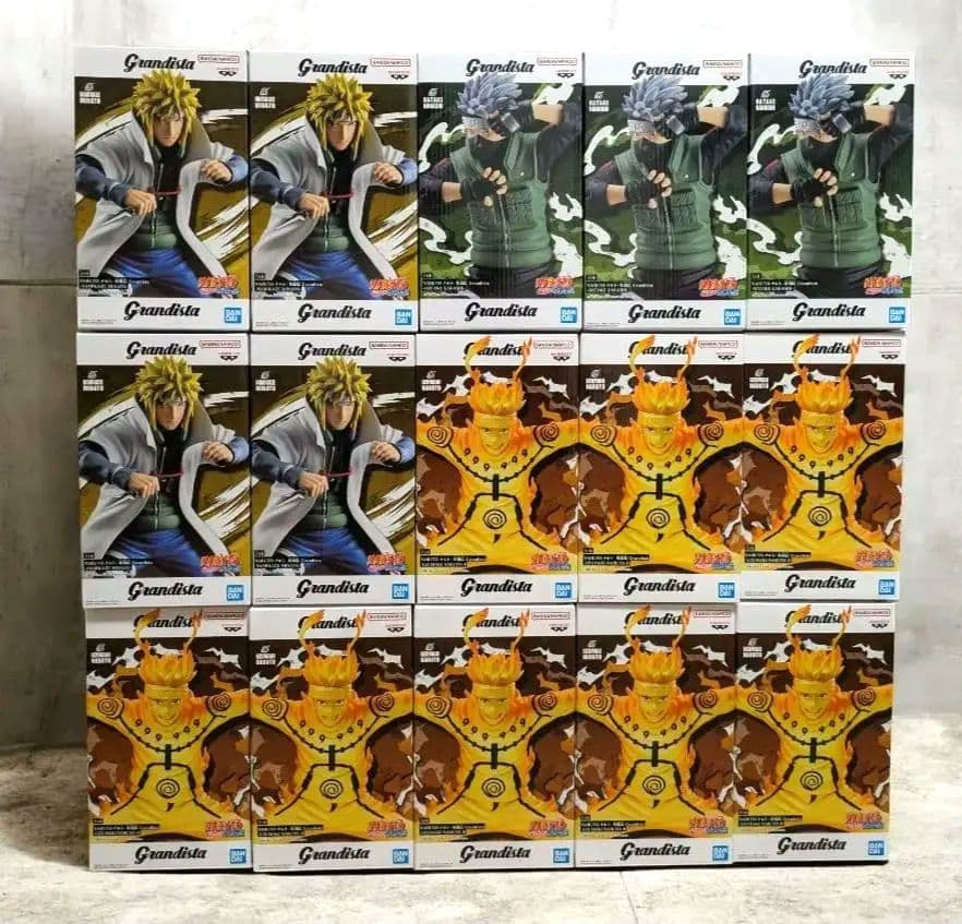 NARUTO　ナルト　grandista　フィギュア　15点　カカシ　ミナト