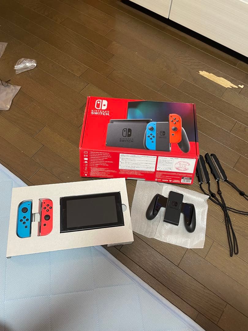 Nintendo Switch スイッチ 本体 ネオンブルー&ネオンレッド付